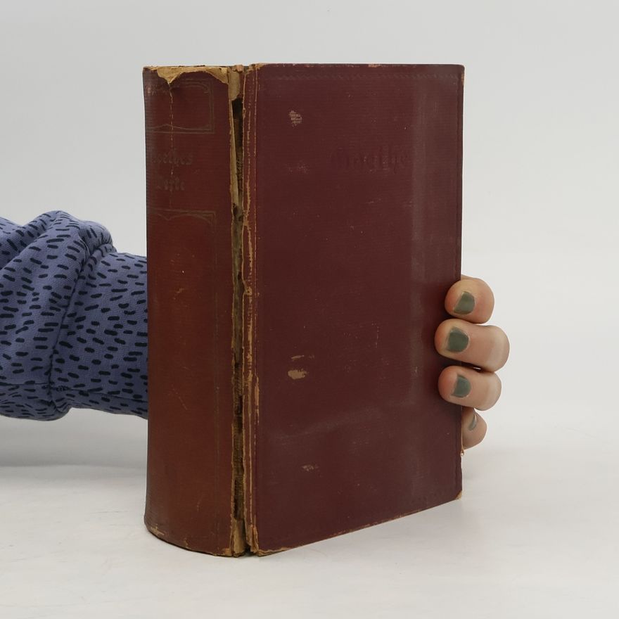 Johann Wolfgang von Goethe Goethes Werke 8