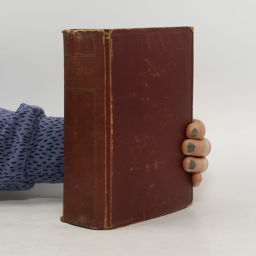 Johann Wolfgang von Goethe Goethes Werke 4