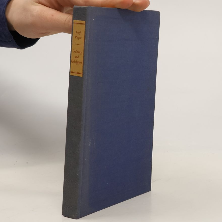 Thomas Aquinas Ordnung und Geheimnis