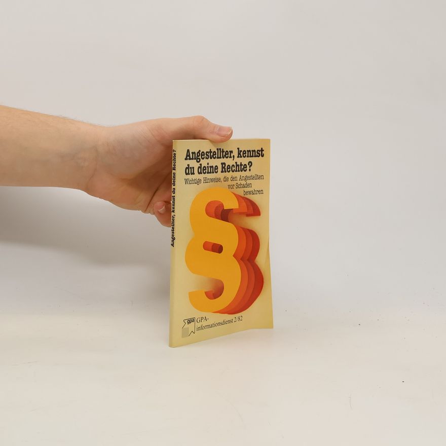 Autorenkollektiv Angestellter, kennst du deine Rechte?