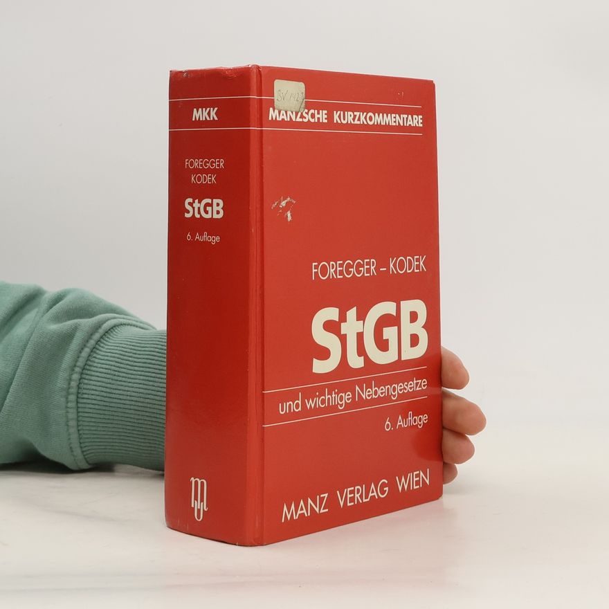 Ernst E. Fabrizy StGB und wichtige Nebengesetze