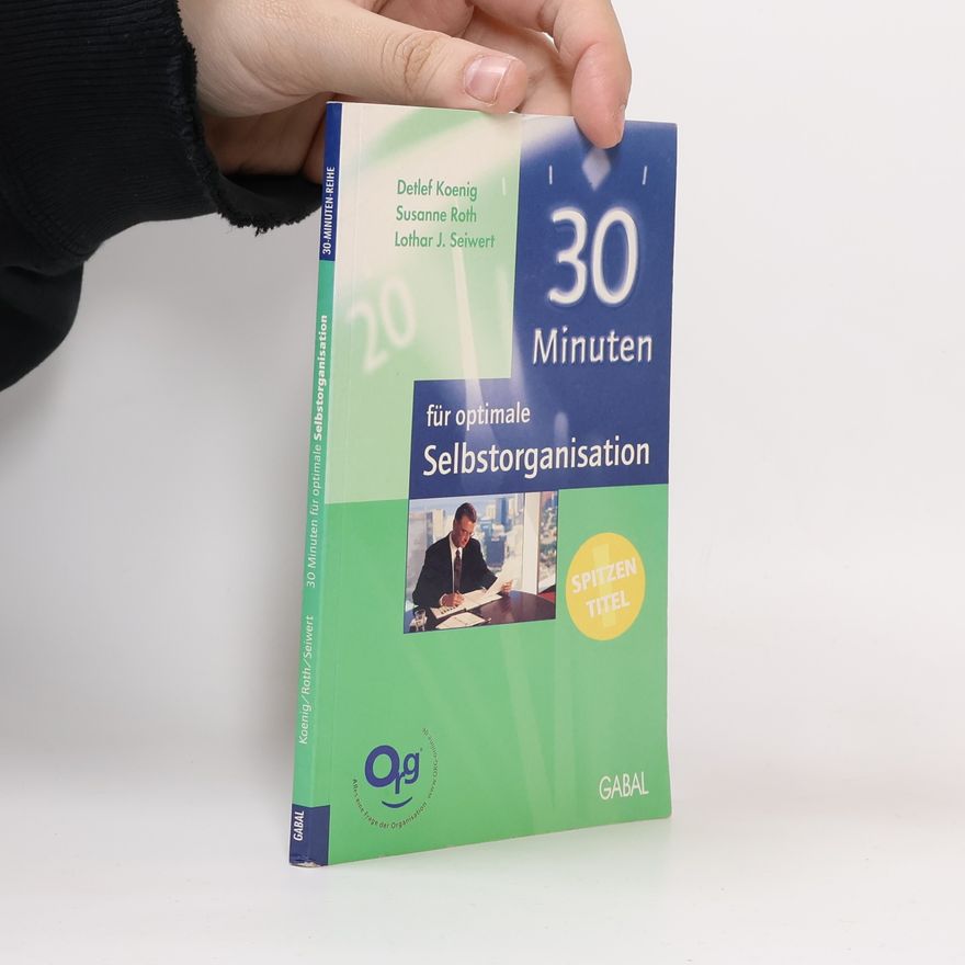 Detlef Koenig 30 Minuten für optimale Selbsorganisation