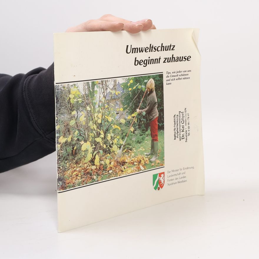 Various authors Umweltschutz beginnt zuhause