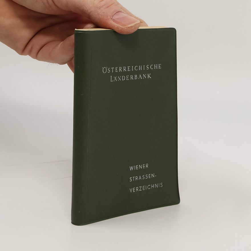 Autorenkollektiv Wiener Straßenverzeichnis