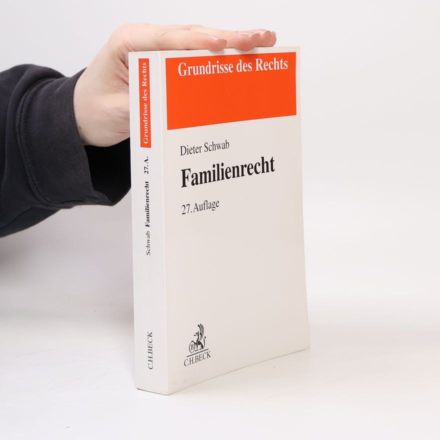 Dieter Schwab Familienrecht