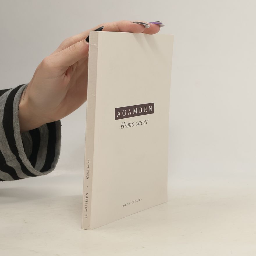 Giorgio Agamben Homo sacer
