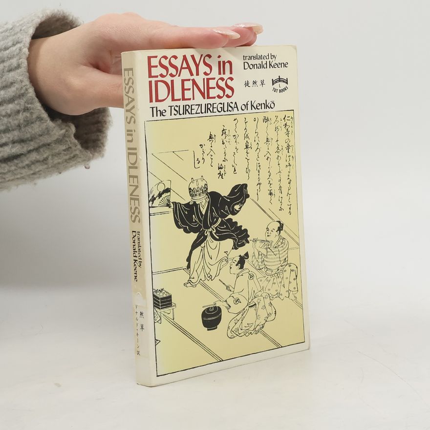 Kenko Yoshida Essays in Idleness