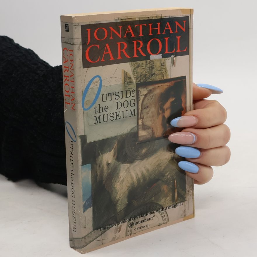 Jonathan Carroll Outside the Dog Museum