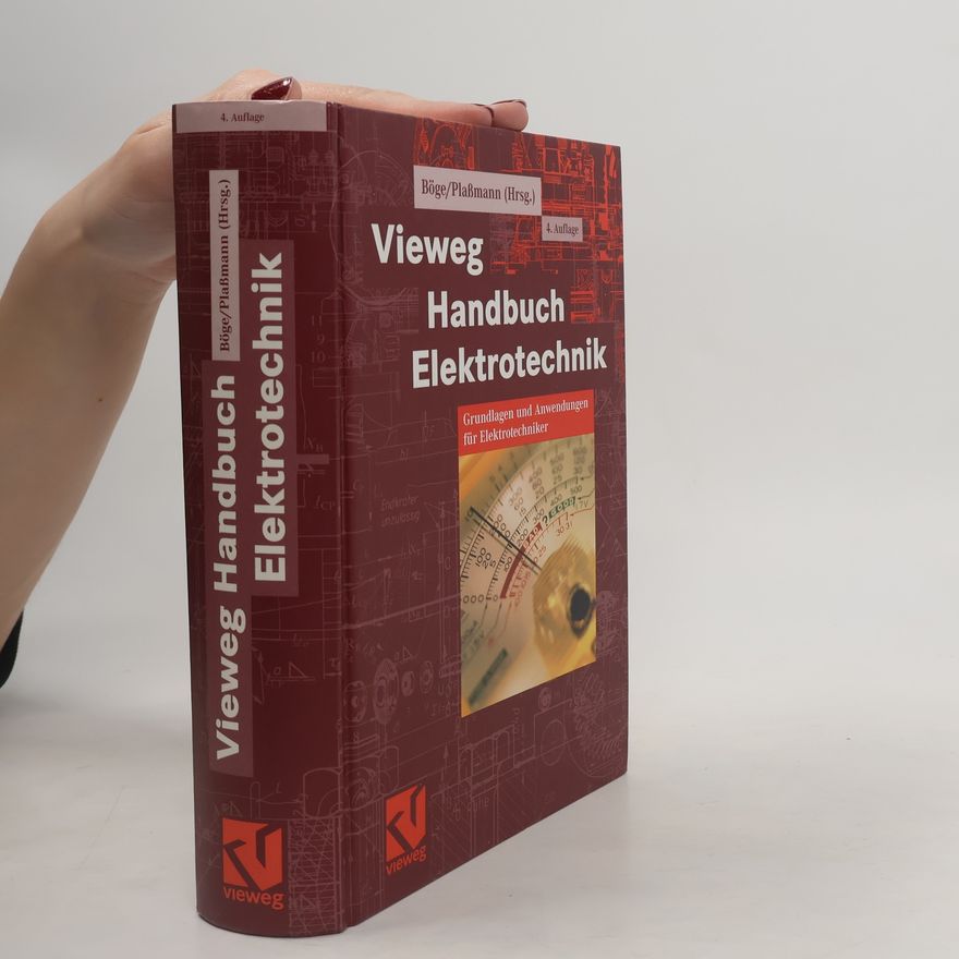 Wolfgang Böge Vieweg-Handbuch Elektrotechnik