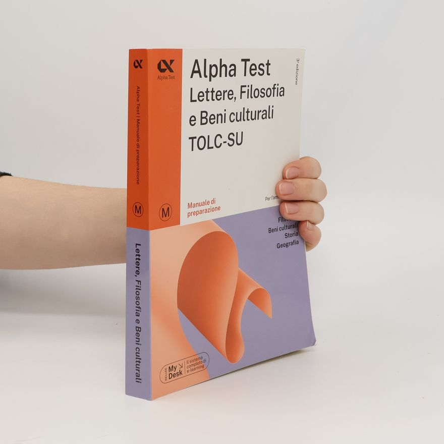 Various authors Alpha Test Lettere, Filosofia e Beni Culturali TOLC-SU
