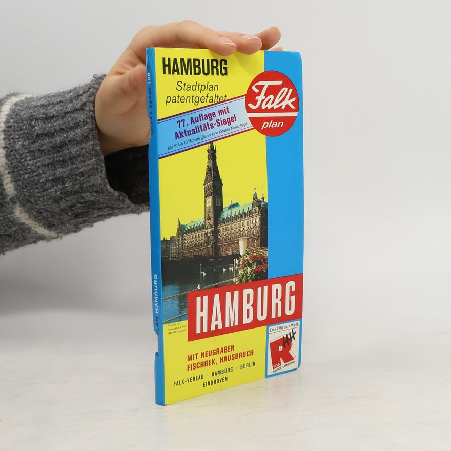 Autorenkollektiv Hamburg. Stadtplan patentgefaltet