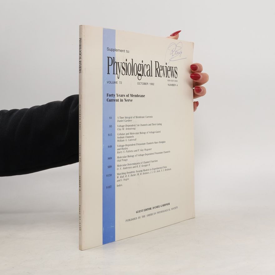 Autorenkollektiv Physiological Reviews vol. 72