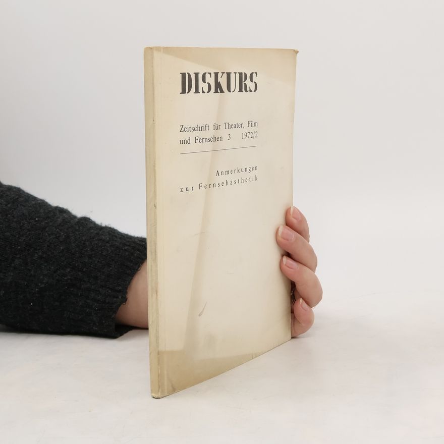 Wolfgang Ruf Diskurs 2. Zeitschrift für Theater, Film und Fernsehen 3