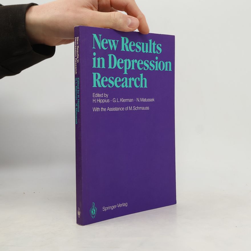 Gerald L. Klerman New Results in Depression Research