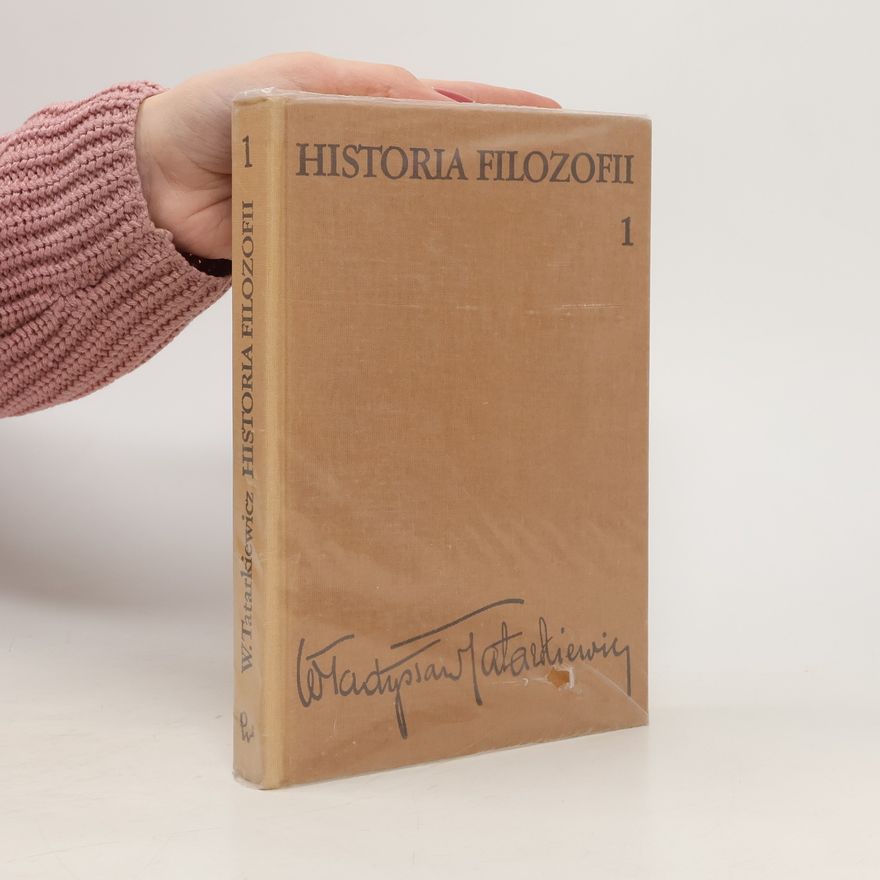 Władysław Tatarkiewicz Historia filozofii 1