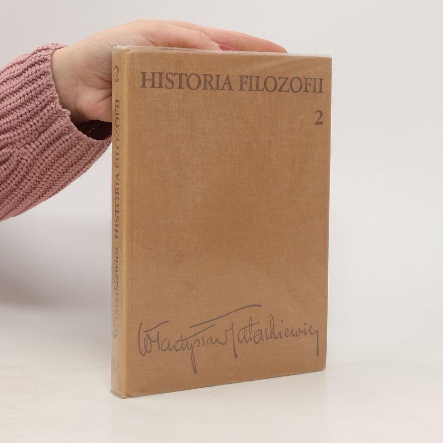 Władysław Tatarkiewicz Historia filozofii 2