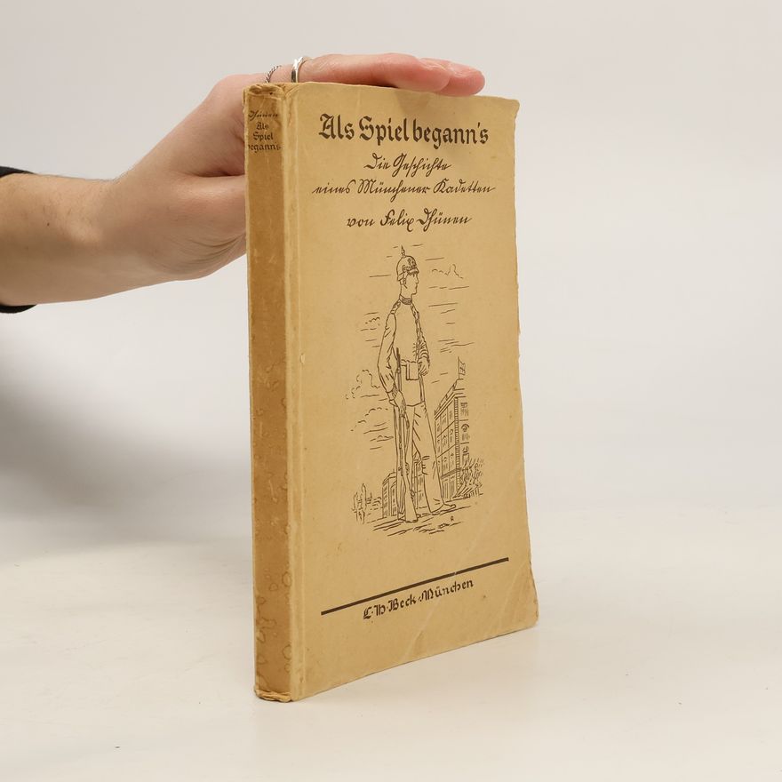 Franz Sondinger Als Spiel begann's