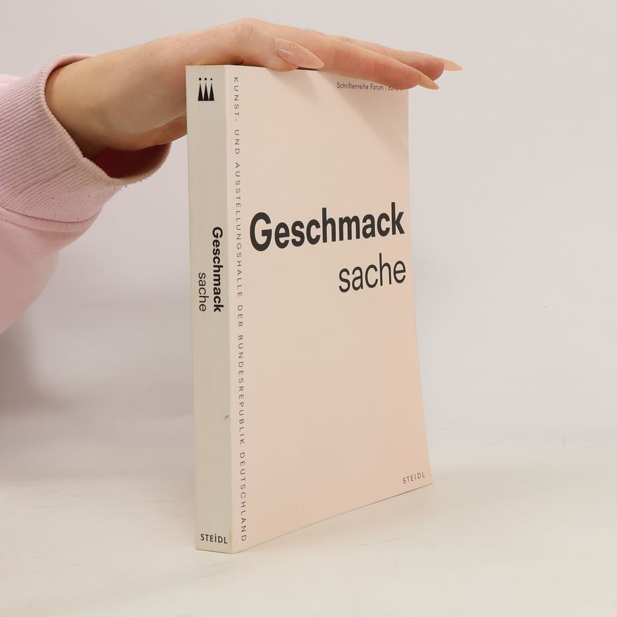 Uta Brandes Schriftenreihe Forum - 3: Geschmacksache