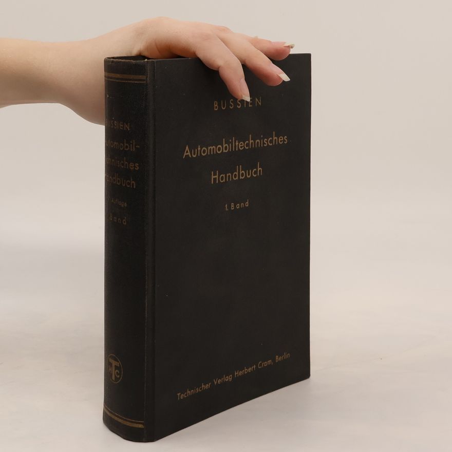 Autorenkollektiv Automobiltechnisches Handbuch 1