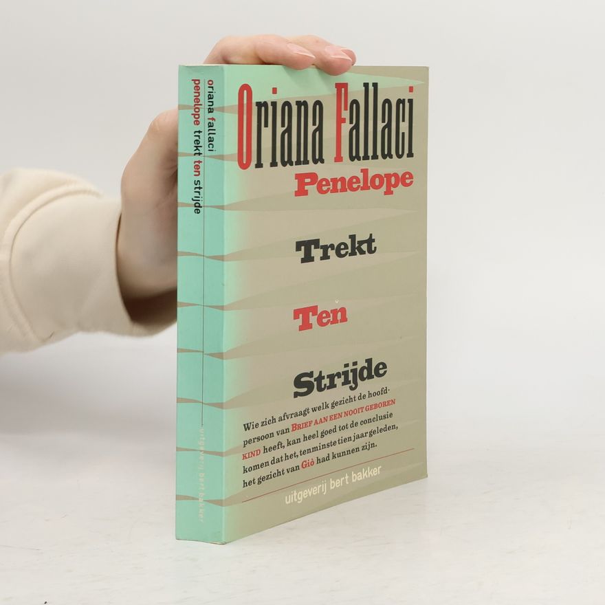 Oriana Fallaci Penelope trekt ten strijde