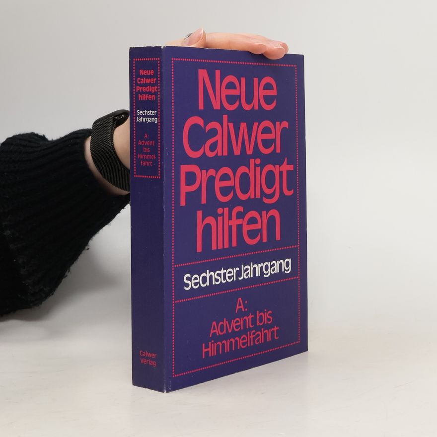 Horst Dietrich Preuß Neue Calwer Predigthilfen