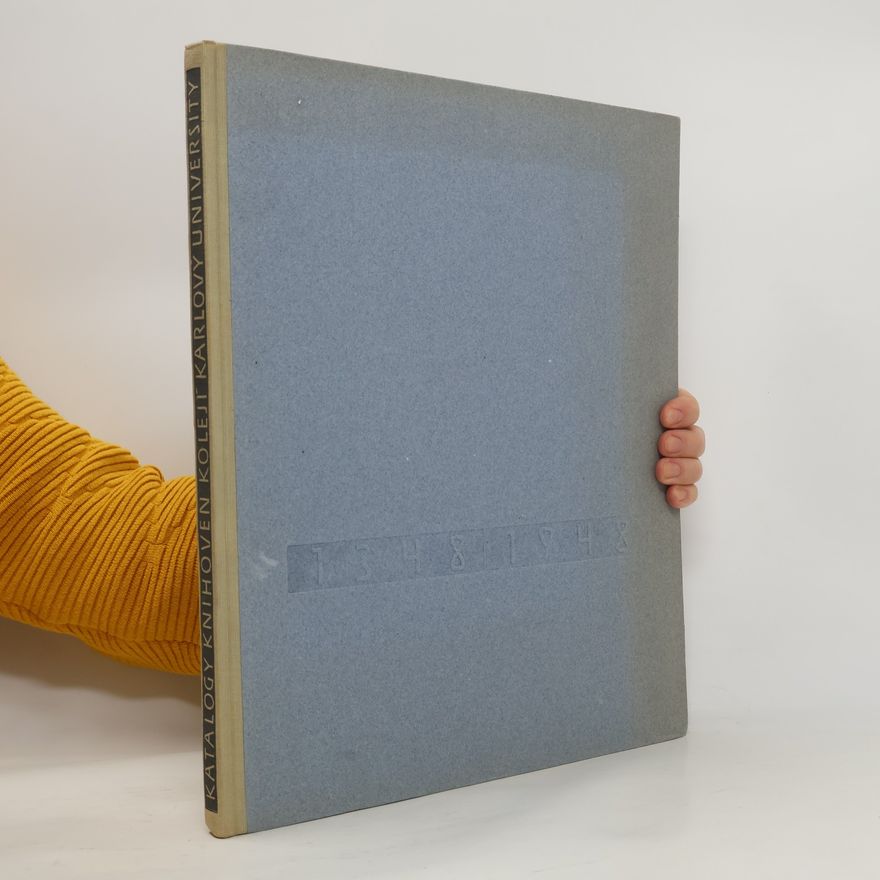 Auteurscollectief Katalogy knihoven kolejí Karlovy university 1348–1948