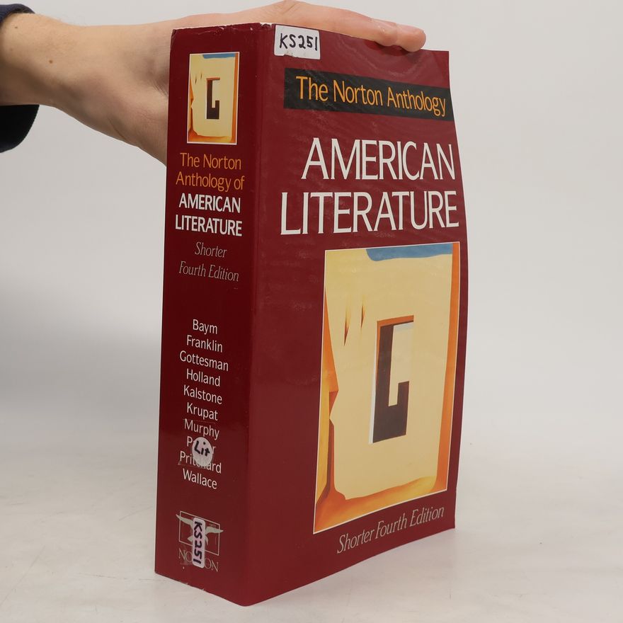 Krupat The Norton Anthology of American Literature