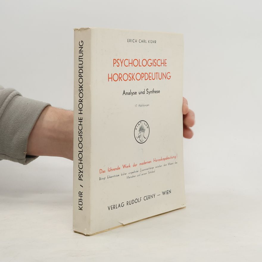 Erich Carl Kühr Psychologische Horoskopdeutung