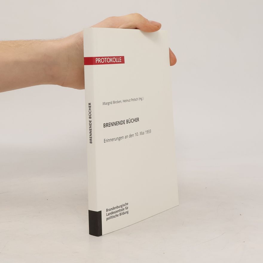 Margrid Bircken Brennende Bücher