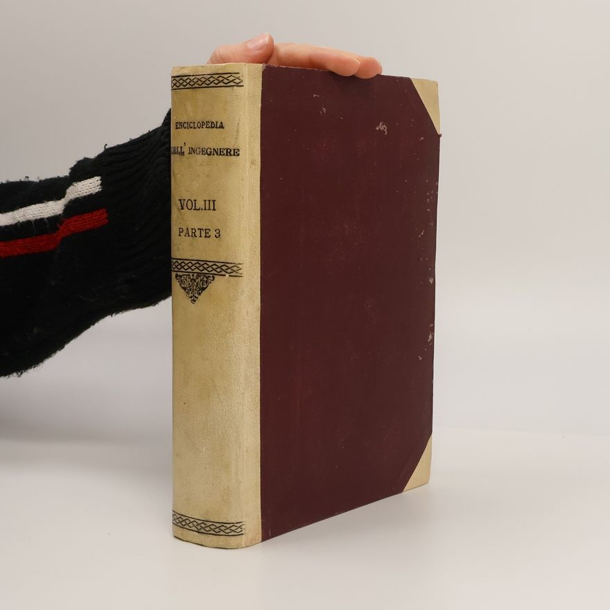 Collectif d'auteurs Enciclopedia dell'Ingegnere Vol. III. Parte 3