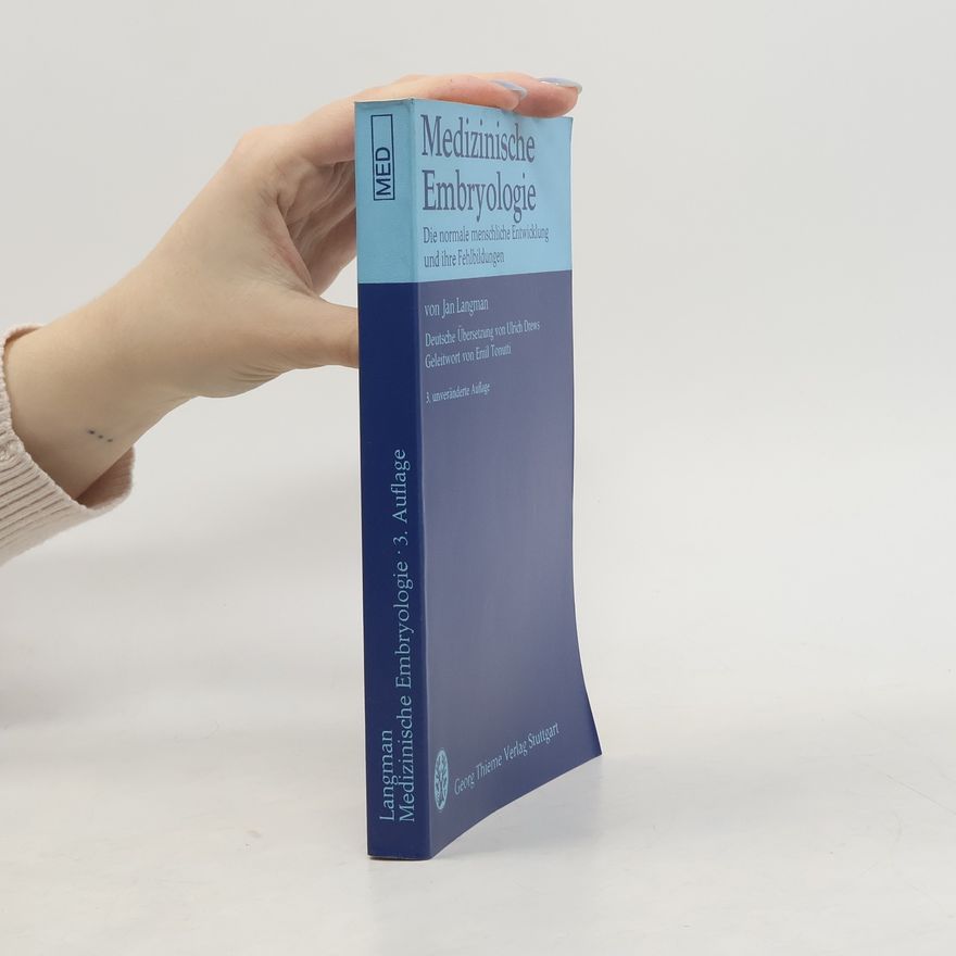 Emil Tonutti Medizinische Embryologie