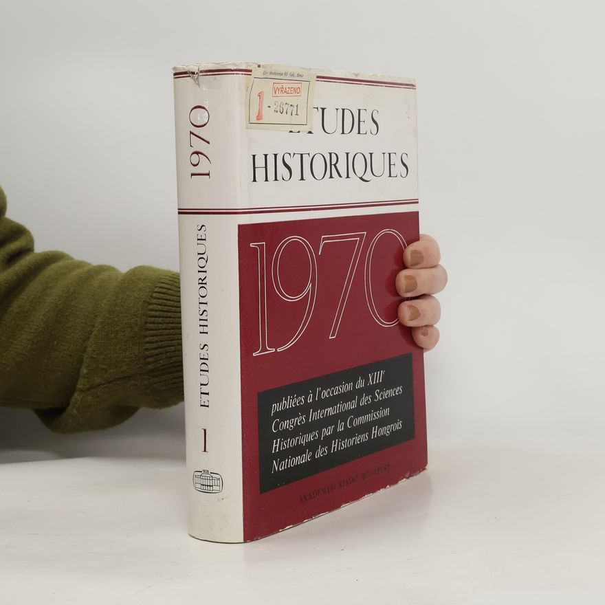 Collectif d'auteurs Études historiques 1