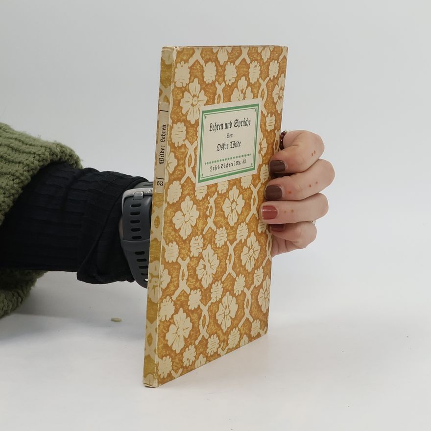 Oscar Wilde Lehren und Sprüche