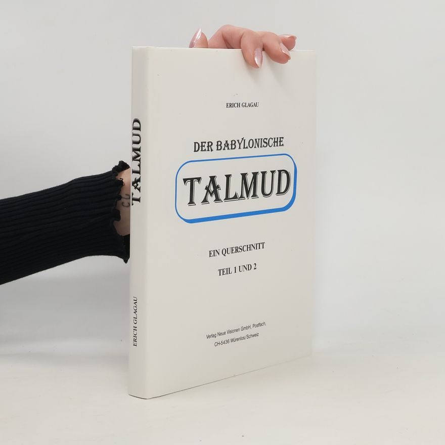 Erich Glagau Der babylonische Talmud
