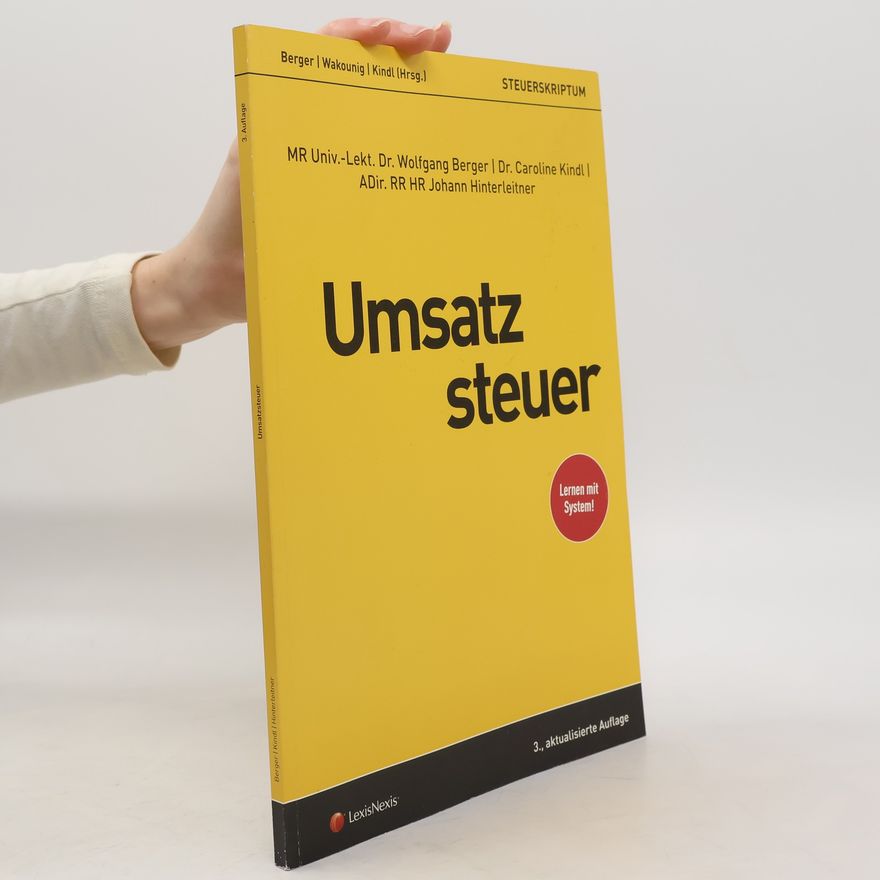Wakounig Steuerskriptum - 3: Umsatzsteuer
