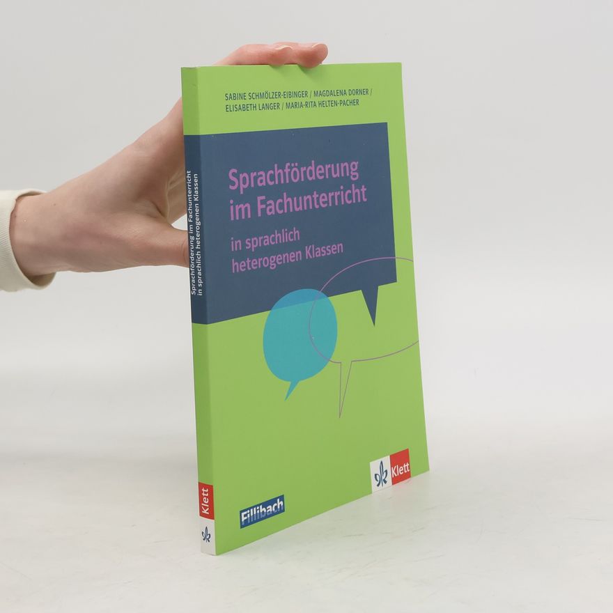 Maria-Rita Helten-Pacher Sprachförderung im Fachunterricht in sprachlich heterogenen Klassen