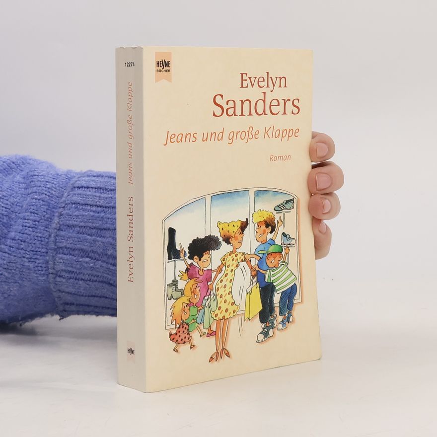 Evelyn Sanders Jeans und große Klappe.
