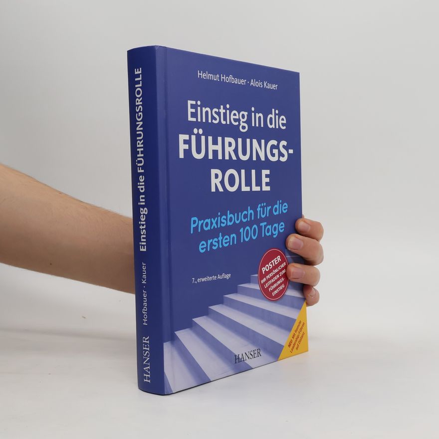 Helmut Hofbauer Einstieg in die Führungsrolle