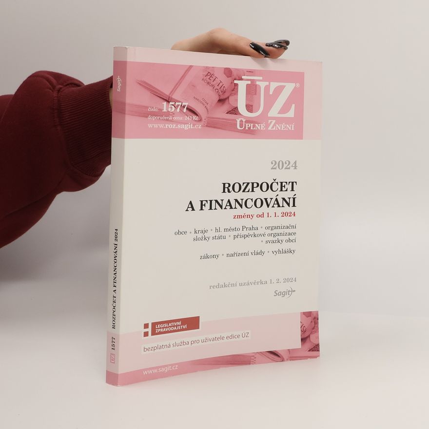 Kolektiv autorů Rozpočet a financování. Změny od 1. 1. 2024