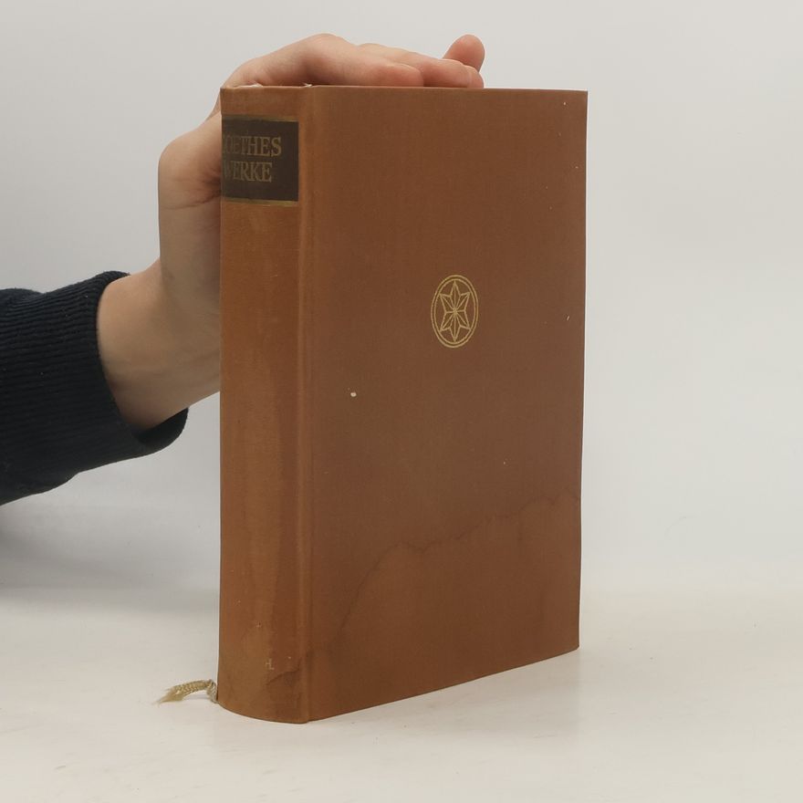 Johann Wolfgang von Goethe Goethes Sämtliche Werke. Band 9