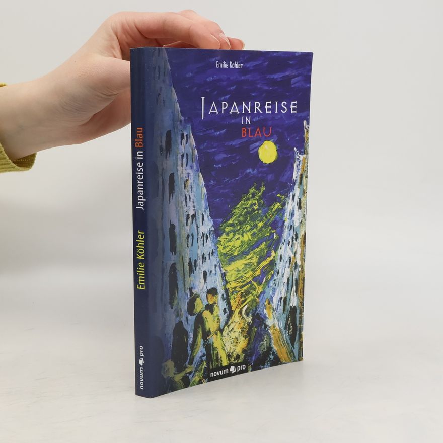 Emilie Köhler Japanreise in blau