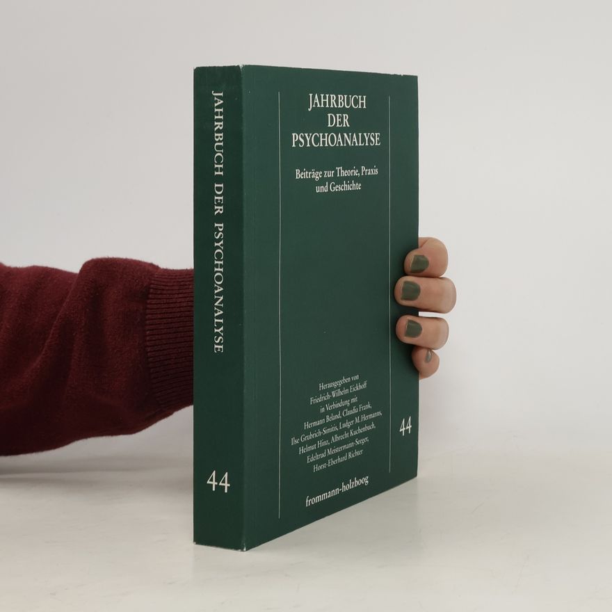 Edeltrud Meistermann-Seeger Jahrbuch der Psychoanalyse