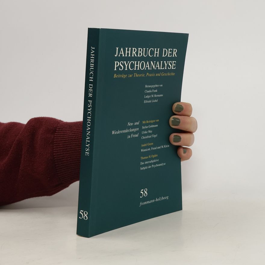 Autorenkollektiv Jahrbuch der Psychoanalyse 58