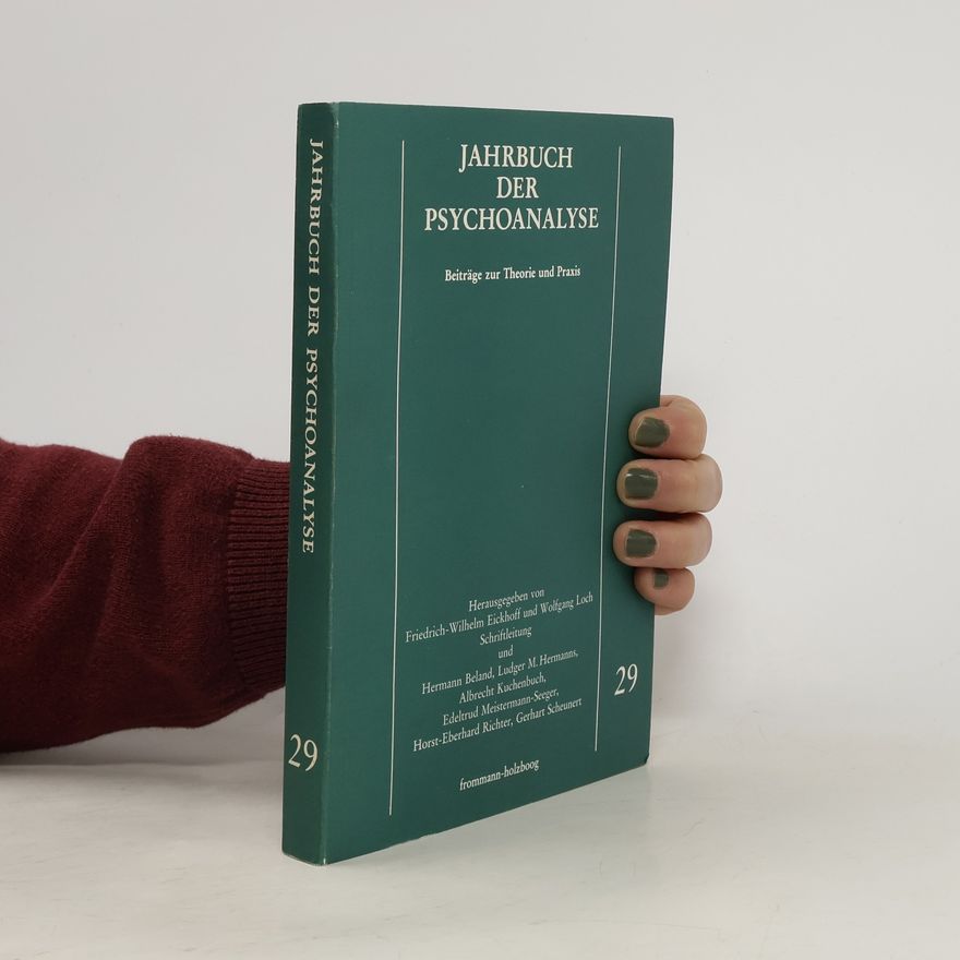 Autorenkollektiv Jahrbuch der Psychoanalyse 29