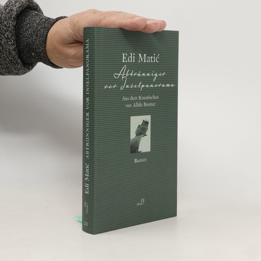 Edi Matic Abtrünniger vor Inselpanorama