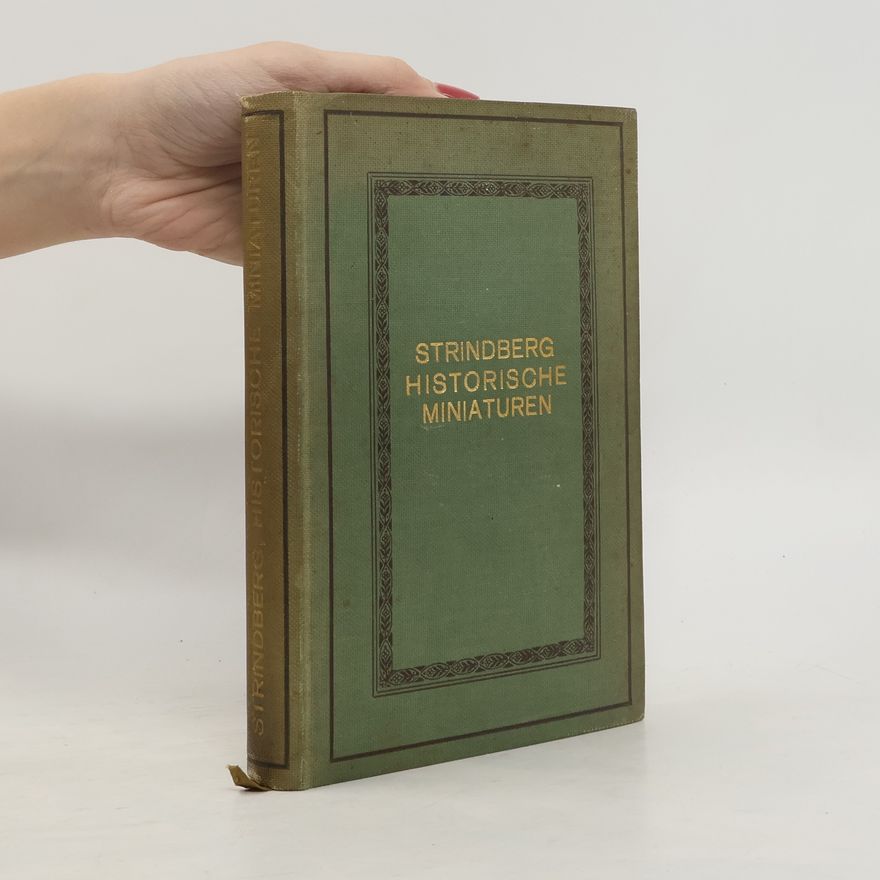 August Strindberg Strindbergs Werke III