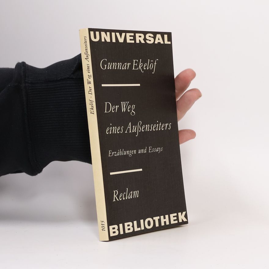 Gunnar Ekelöf Der Weg eines Außenseiters