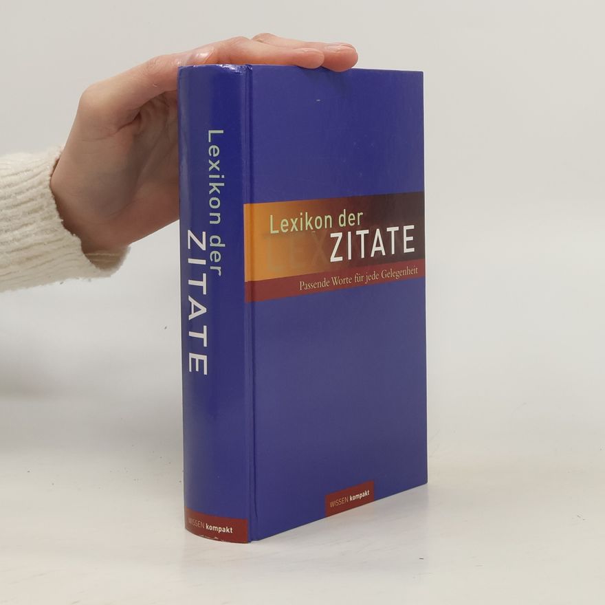 Various authors Lexikon der Zitate