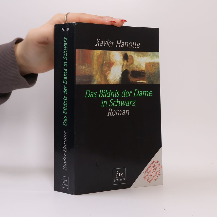 Xavier Hanotte Das Bildnis der Dame in Schwarz