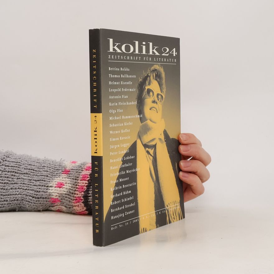 Autorenkollektiv Kolik 24: Zeitschrift für Literatur